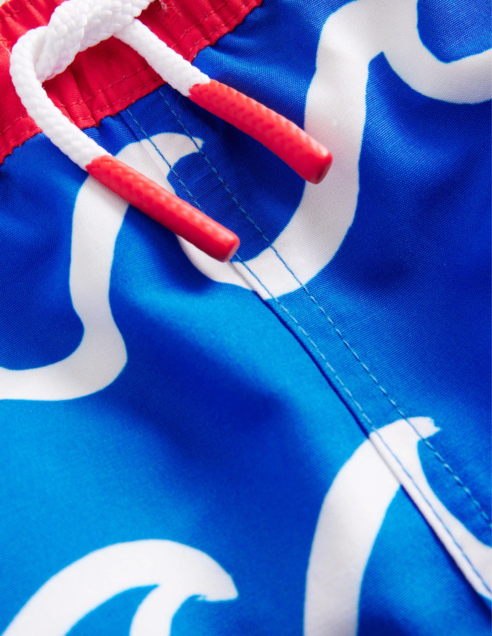 Swim Shorts-Greek Blue Shark Wave - Image 3