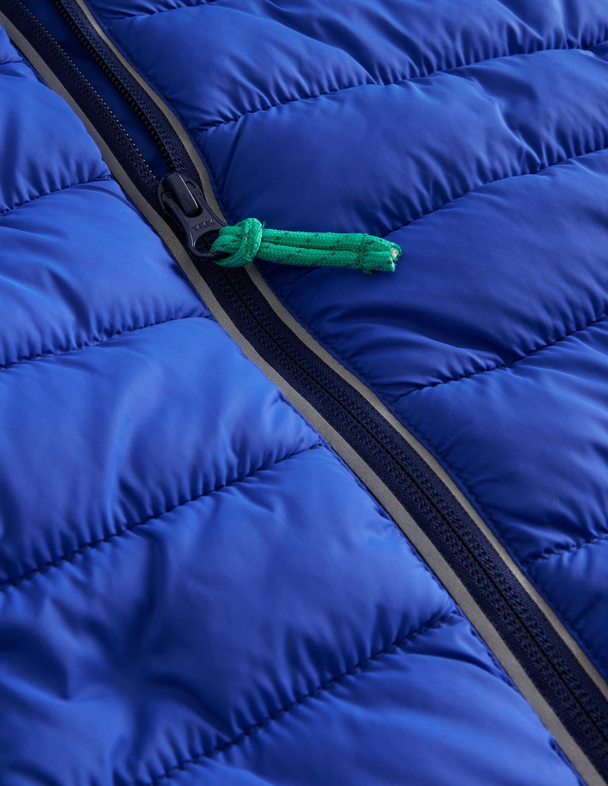 Pack-away Padded Jacket-Blue Heron/ Jade Green-3