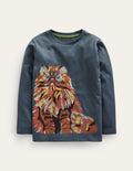 Superstitch T-shirt-Robot Blue Cat