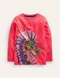 Superstitch T-shirt-Jam Red Dragon