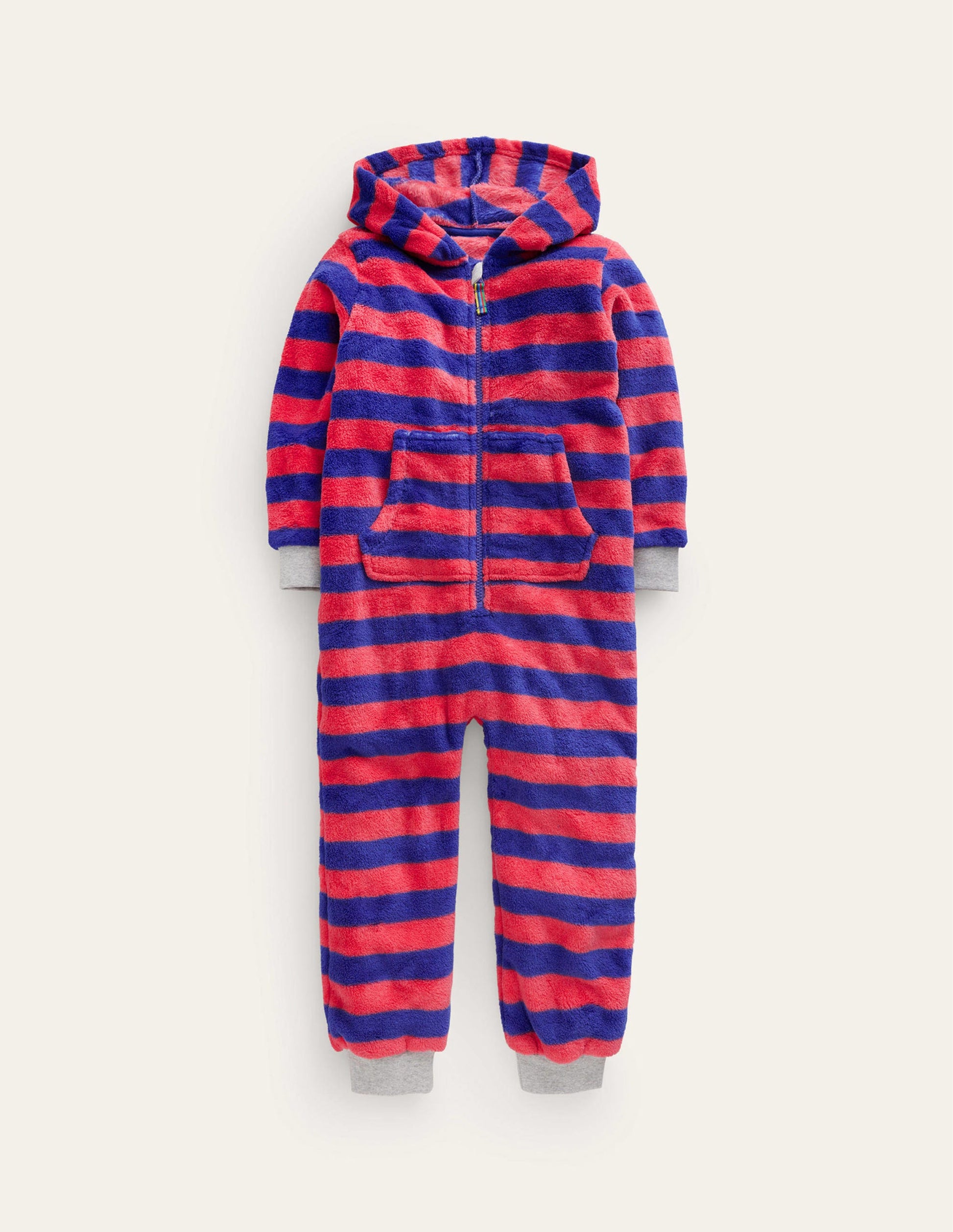Cosy Fleece All-In-One-Jam/Sapphire Blue-1