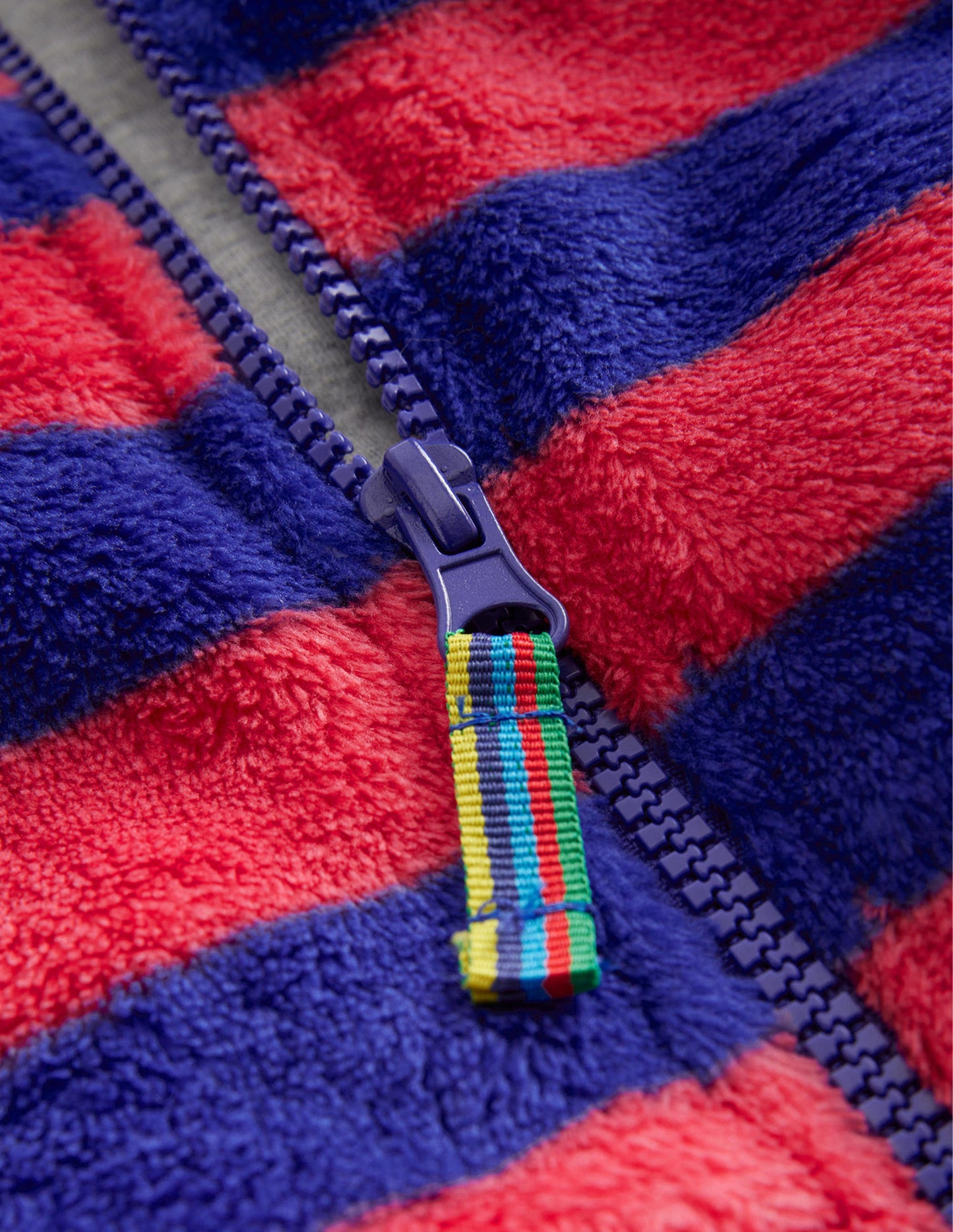 Cosy Fleece All-In-One-Jam/Sapphire Blue