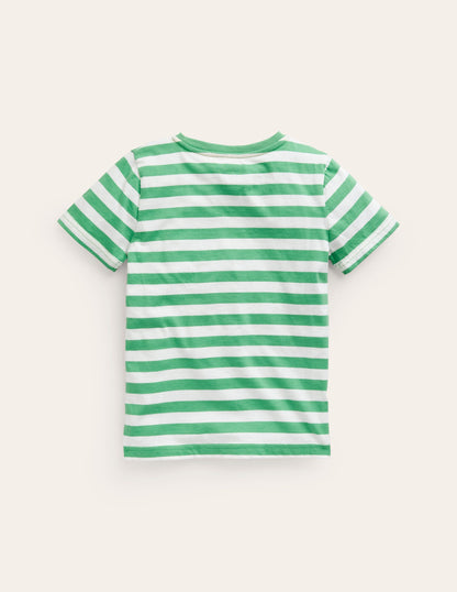 Easter Appliqué T-shirt-Aloe Green/Ivory-2