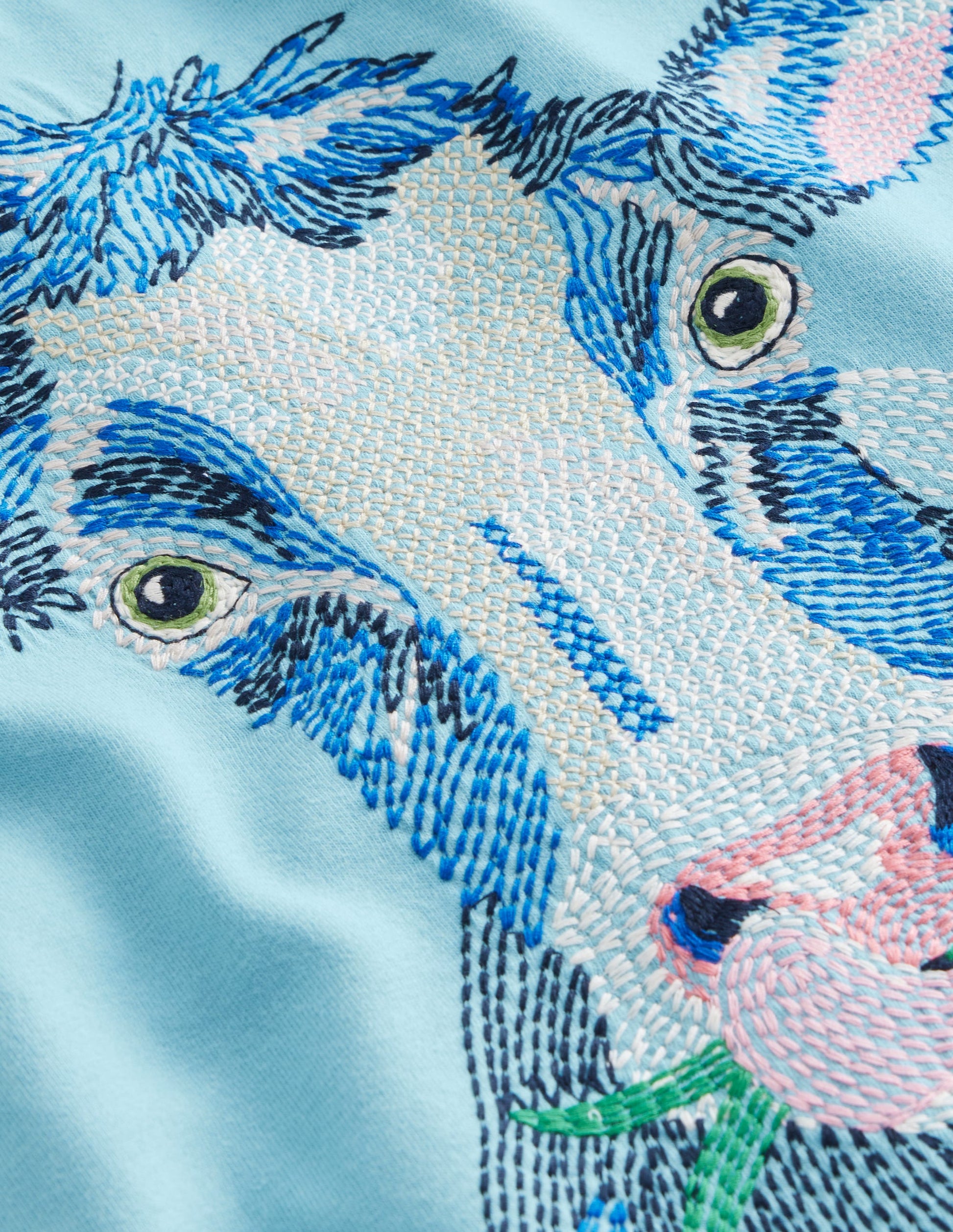 Superstitch Animal T-shirt-Dephinium Blue Cow-3