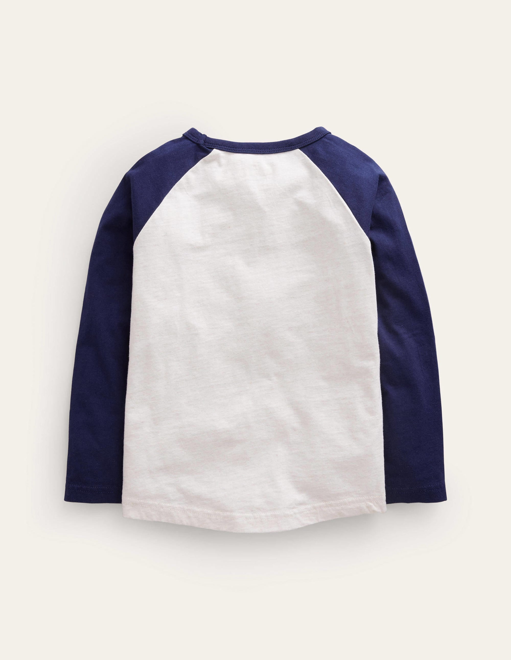 Colourblock Tractor T-shirt-Oatmeal Tractor - Image 2