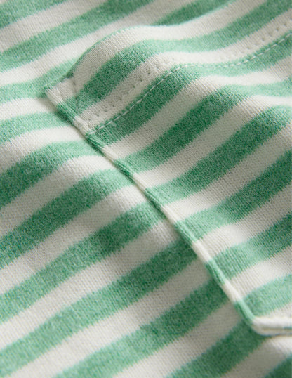 Cosy Brushed Top-Pea Green/Ivory-3