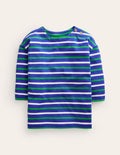 Mariner T-shirt-Sapphire Blue /Runner Bean