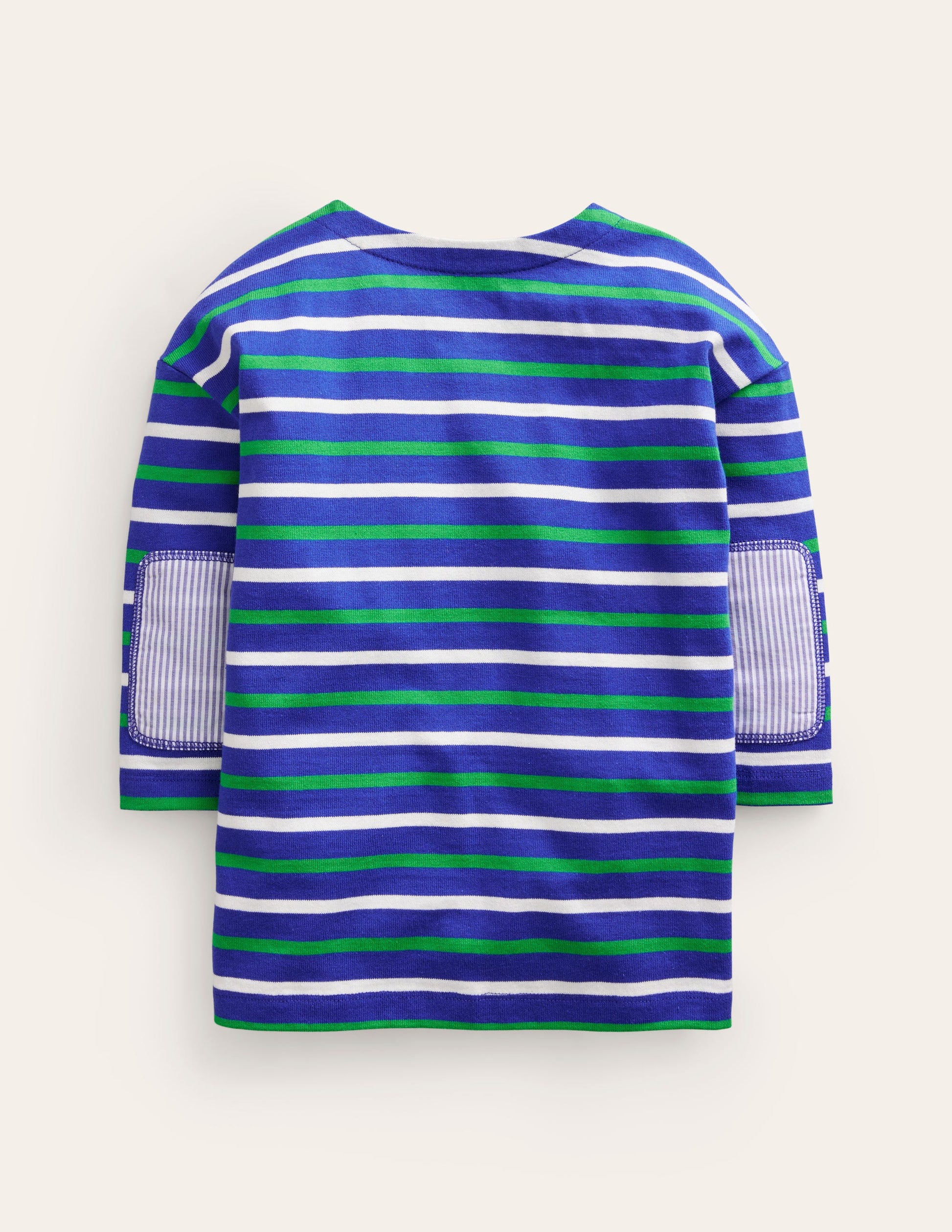 Mariner T-shirt-Sapphire Blue /Runner Bean-2