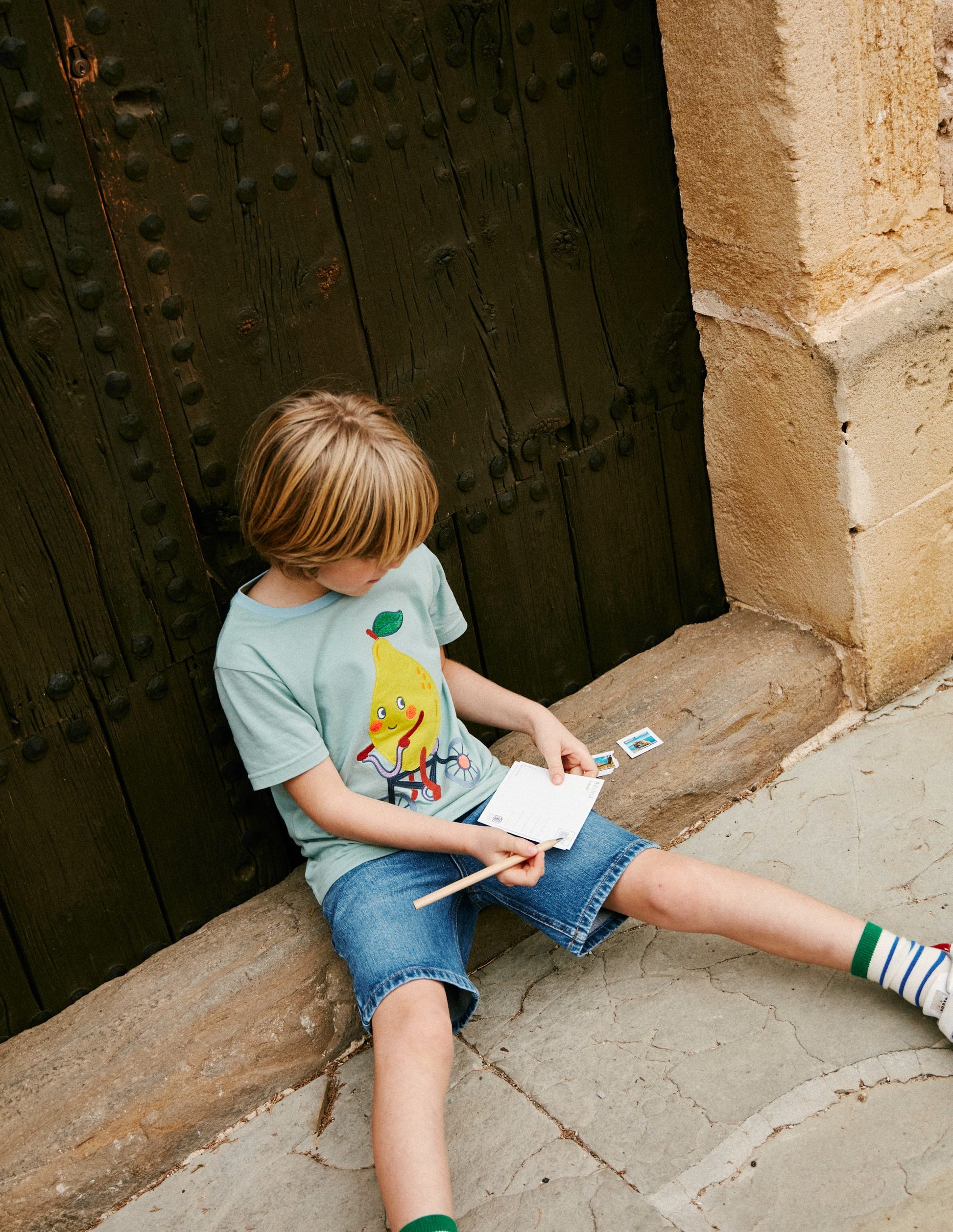Denim Shorts-Mid Denim-4