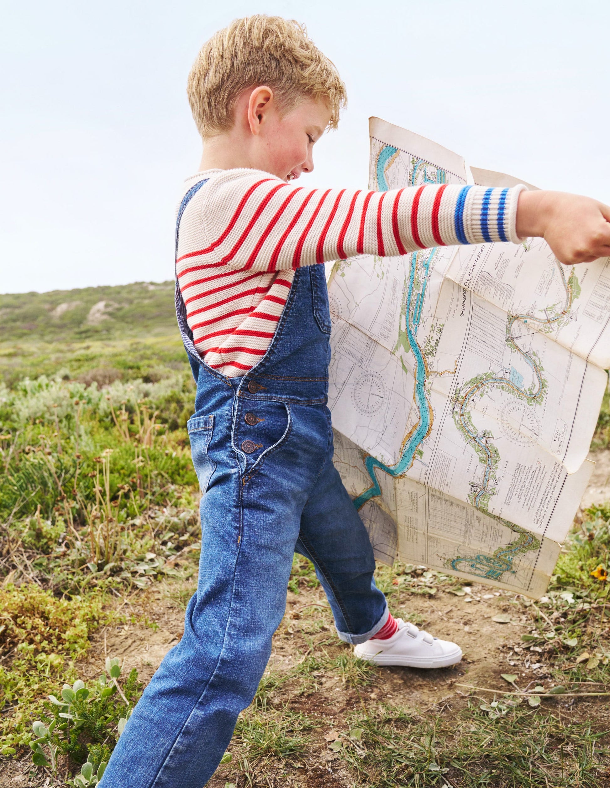 Denim Dungarees-Mid Denim-4