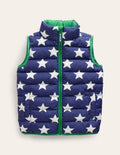 Padded Gilet-College Navy Star