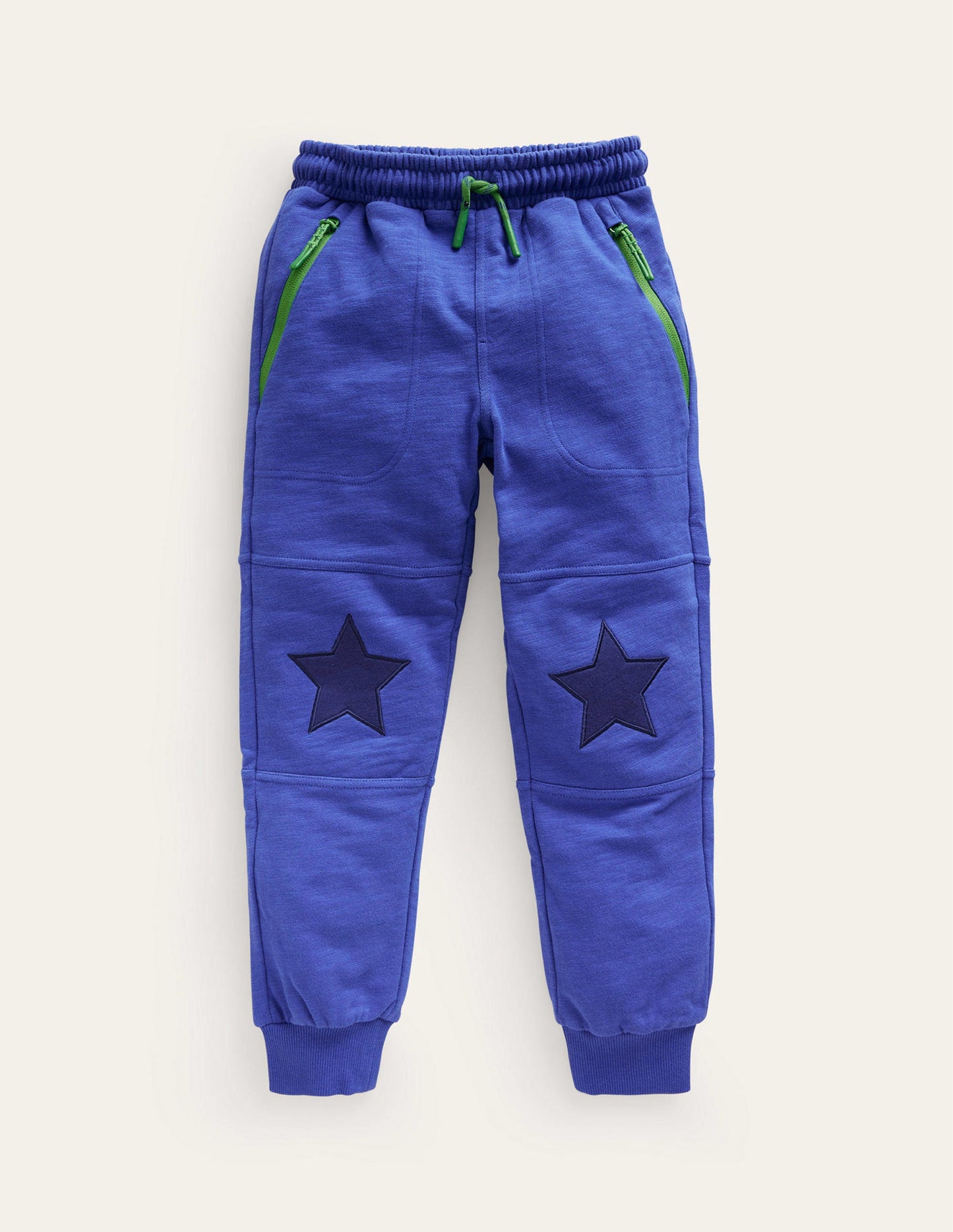 Warrior Knee Joggers-Sapphire Blue Star