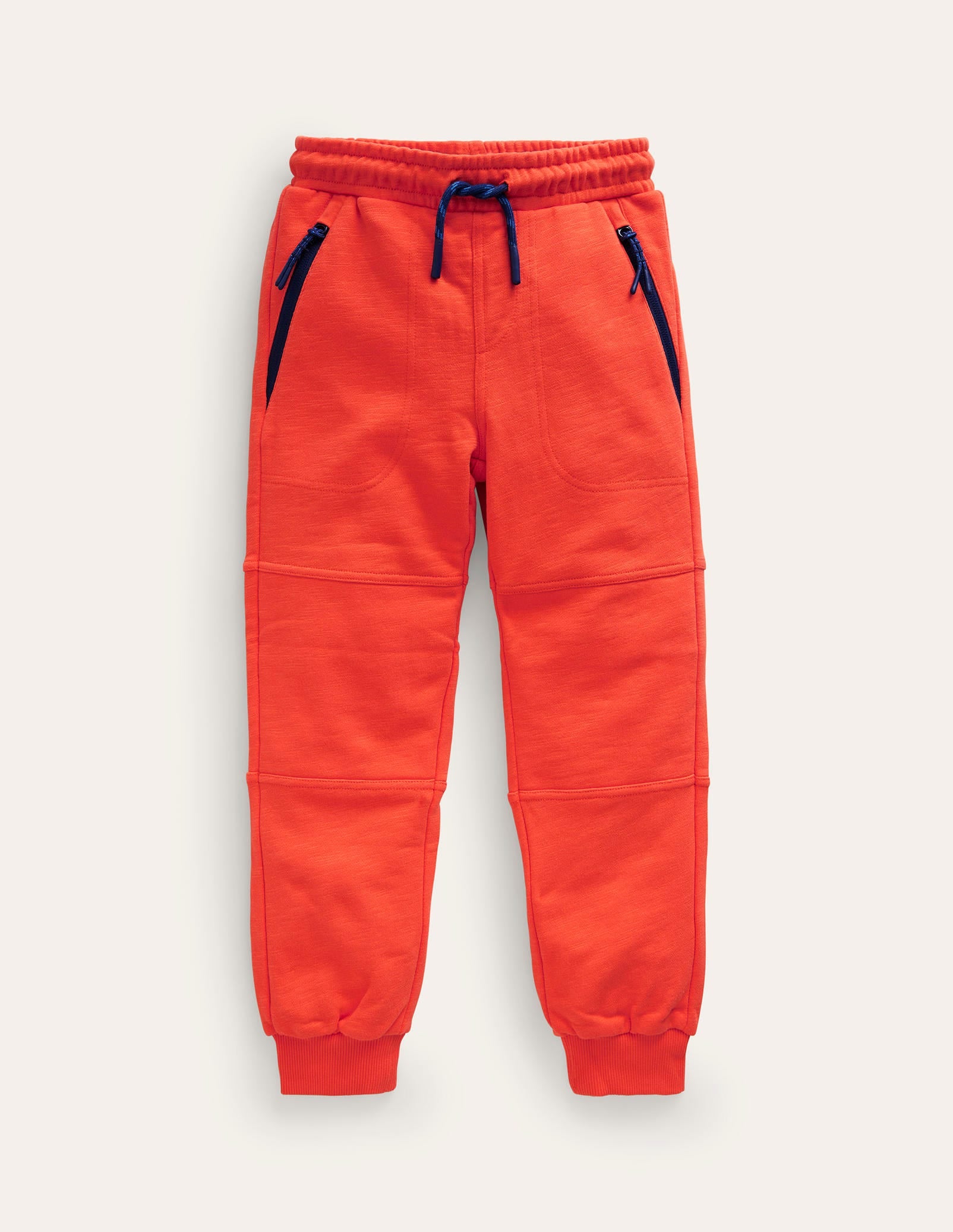 Warrior Knee Joggers-Firecracker Red-1