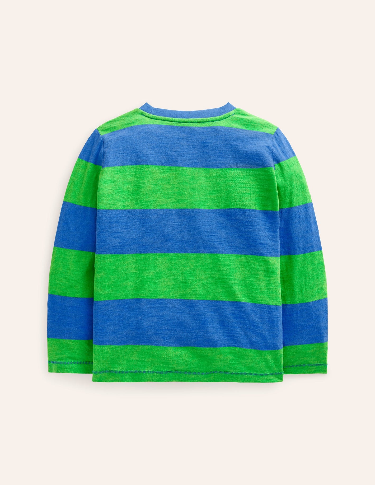 Everyday Long Sleeve T-Shirt-Greek Blue/ Green