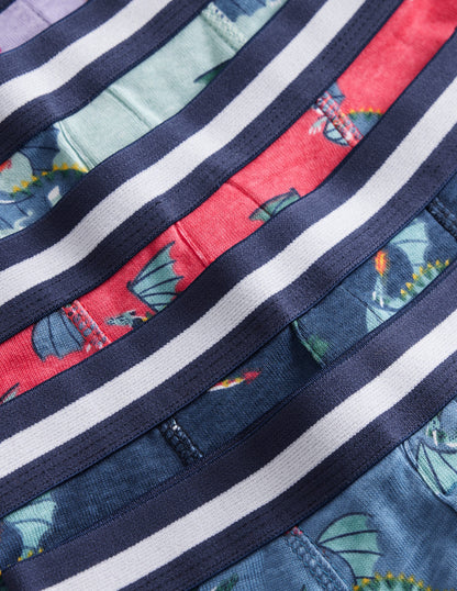 Boxers 5 Pack-Multi Dragons-3