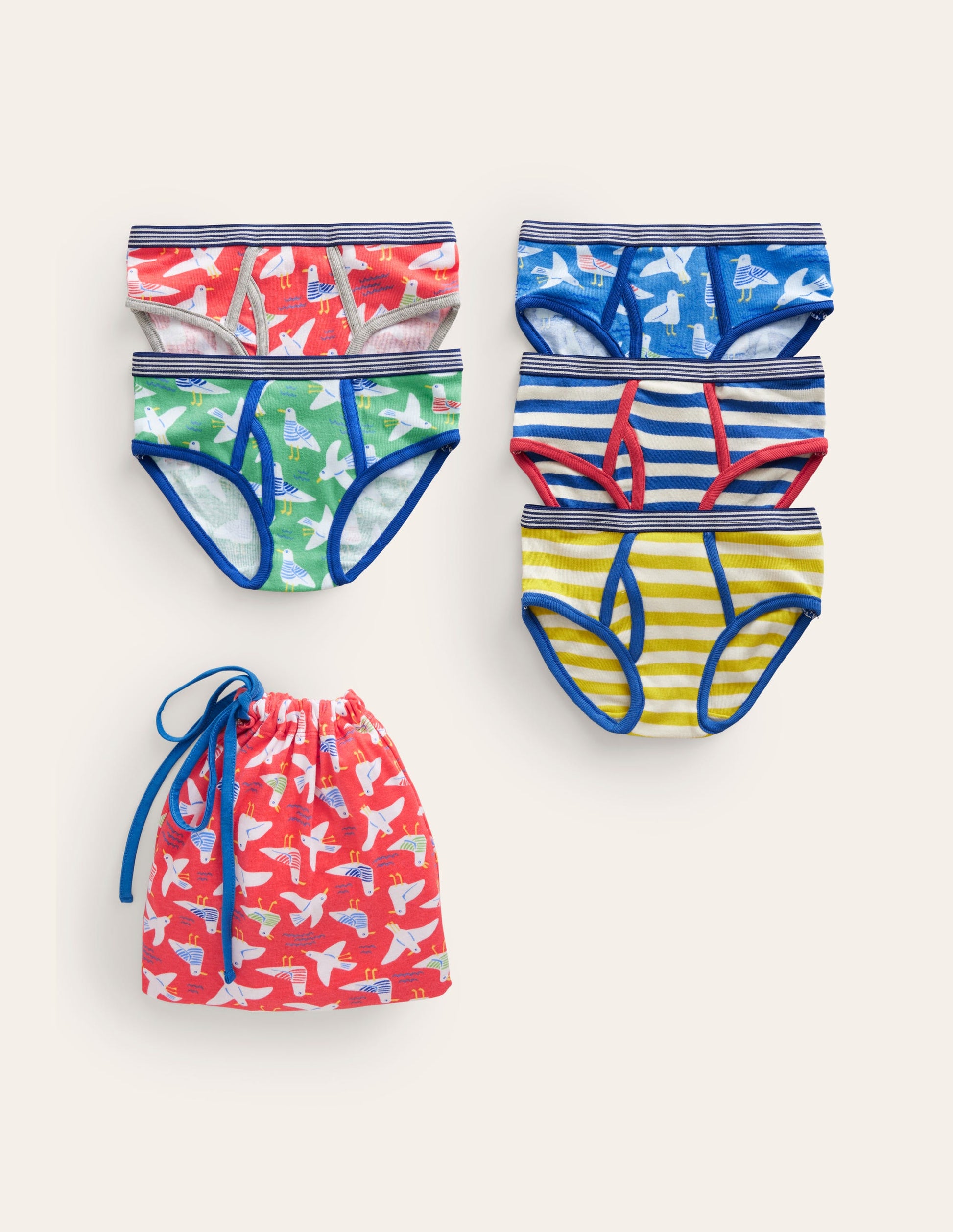 Pants 5 Pack-Multi Seagulls-1