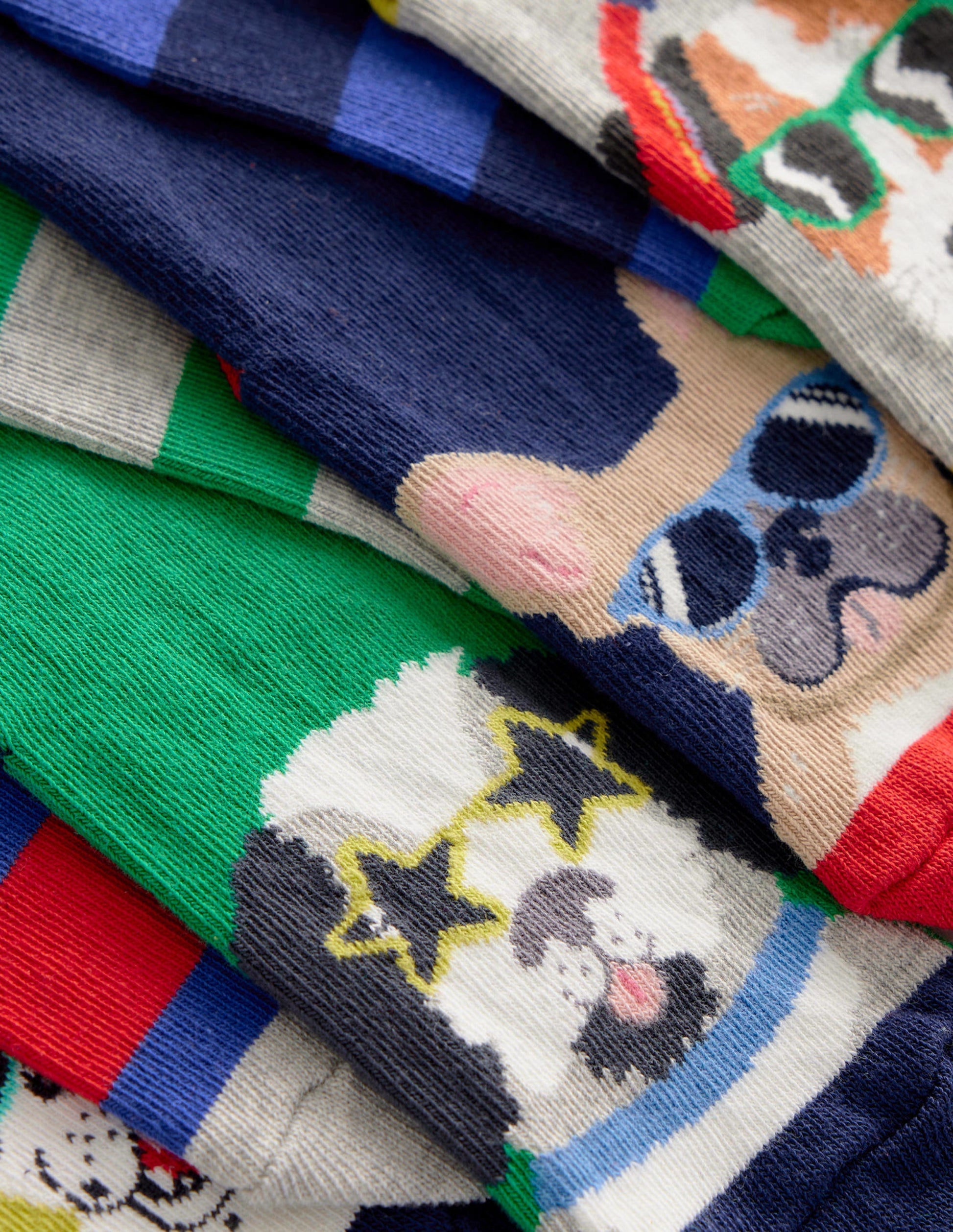 Socks 5 Pack-Multi Dogs-2