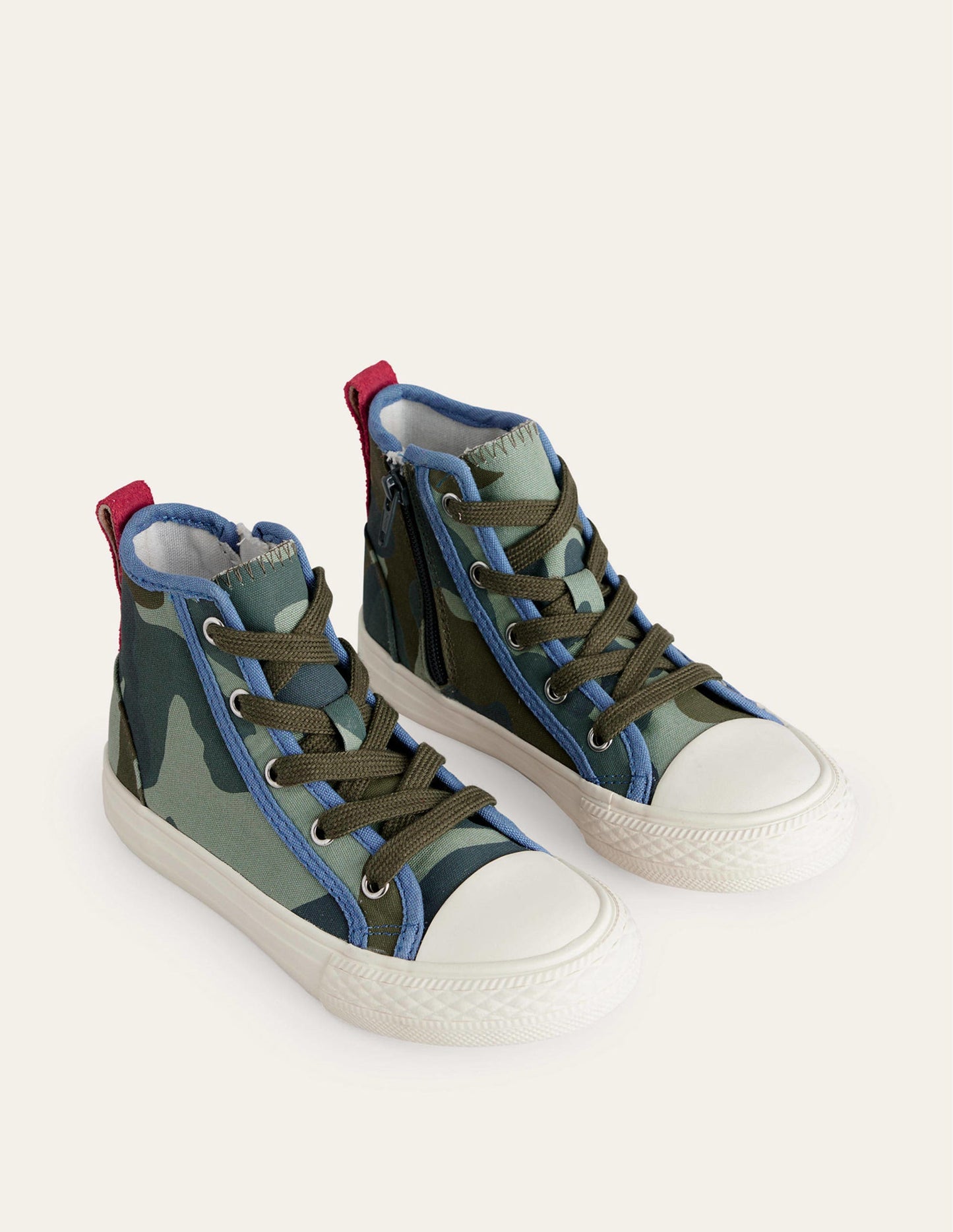 Canvas High Top-Camo