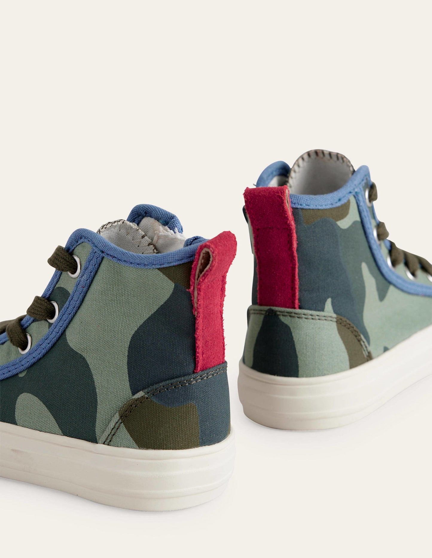 Canvas High Top-Camo