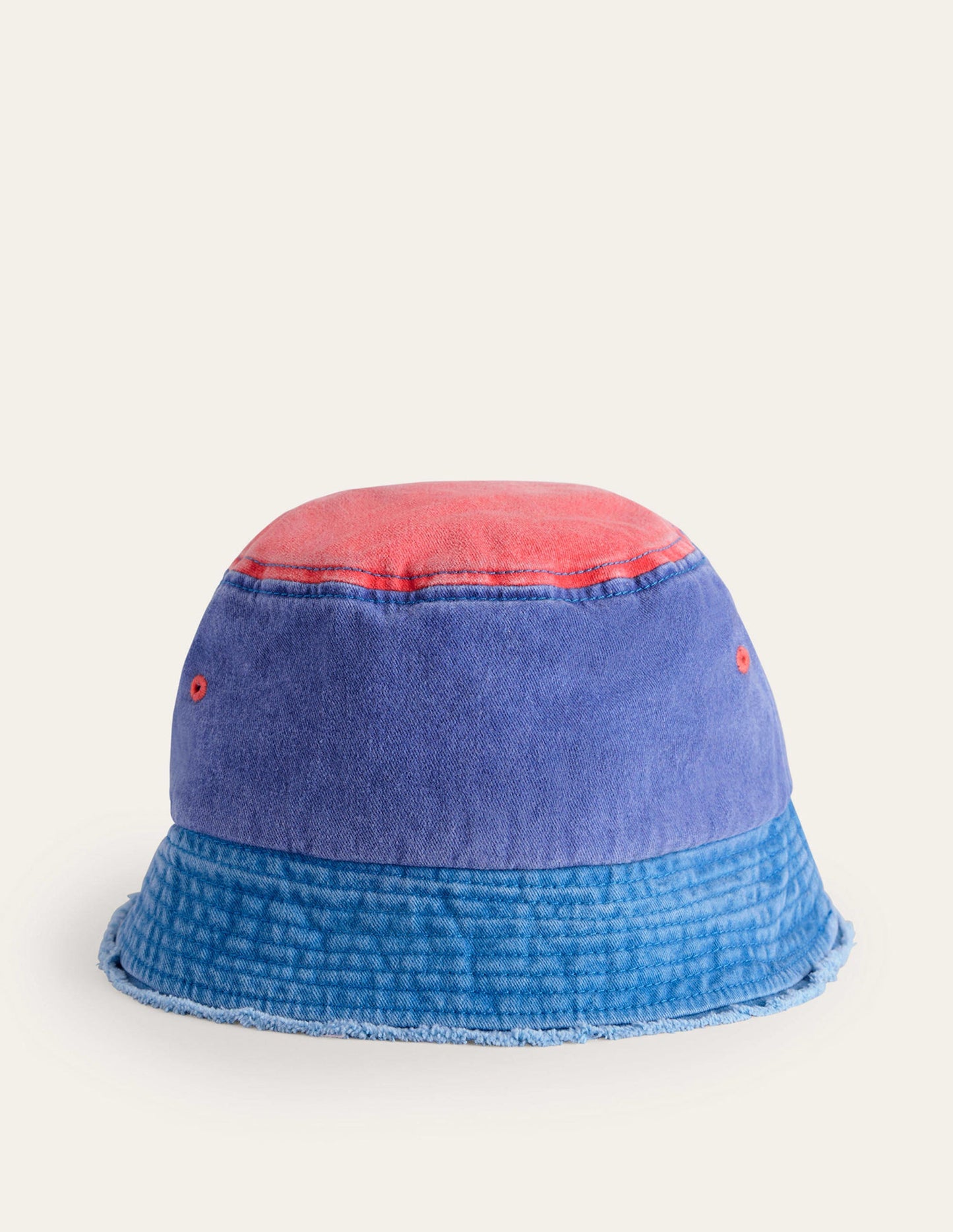 Bucket Hat-Sapphire Blue Colourblock