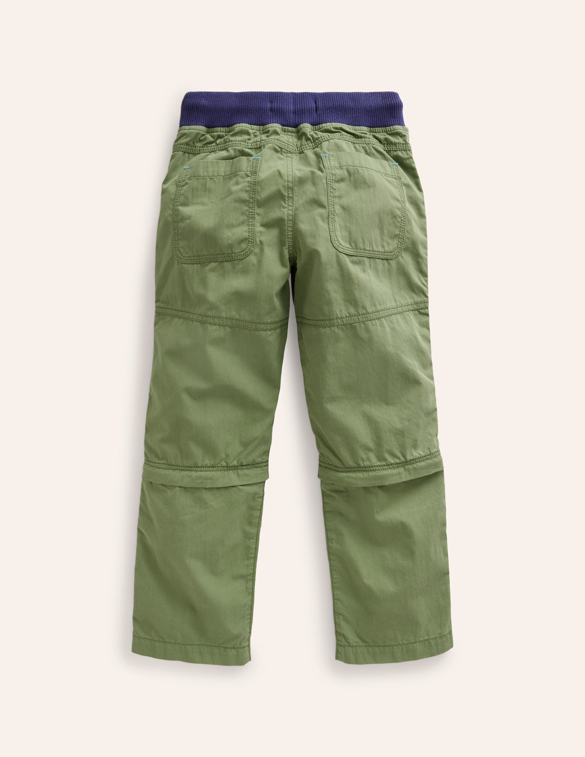 Zip-off Techno Trousers-Safari Green-2