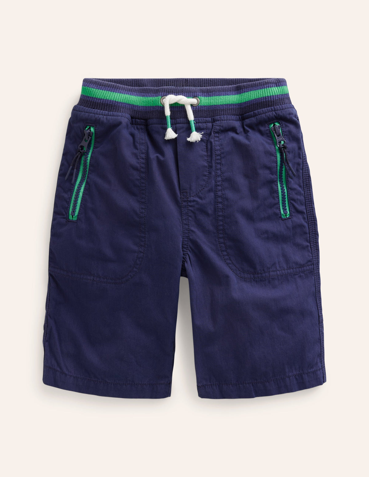 Adventure Shorts-College Navy - Image 1