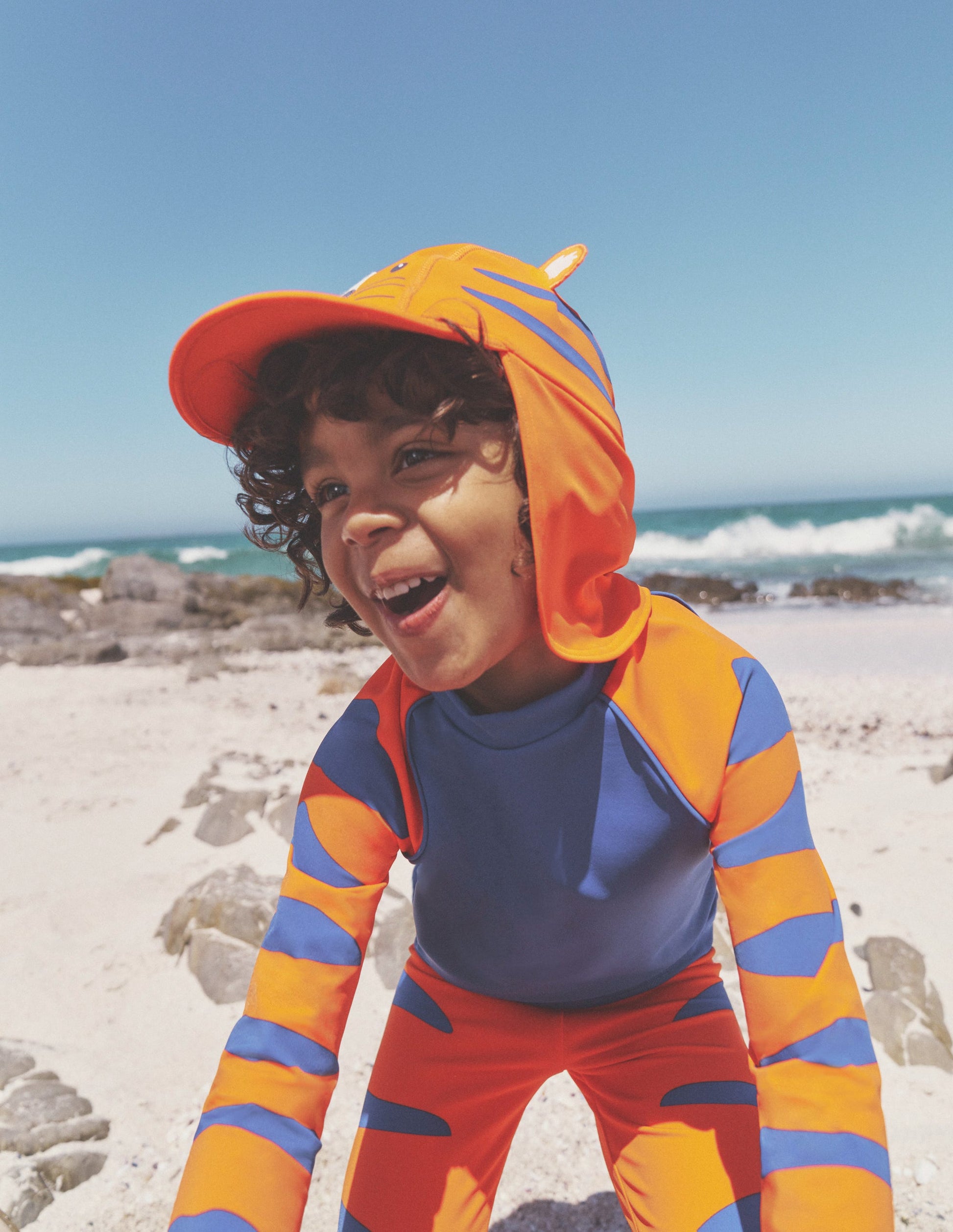 Sun Safe Surf Set-Mandarin Orange Tiger-4