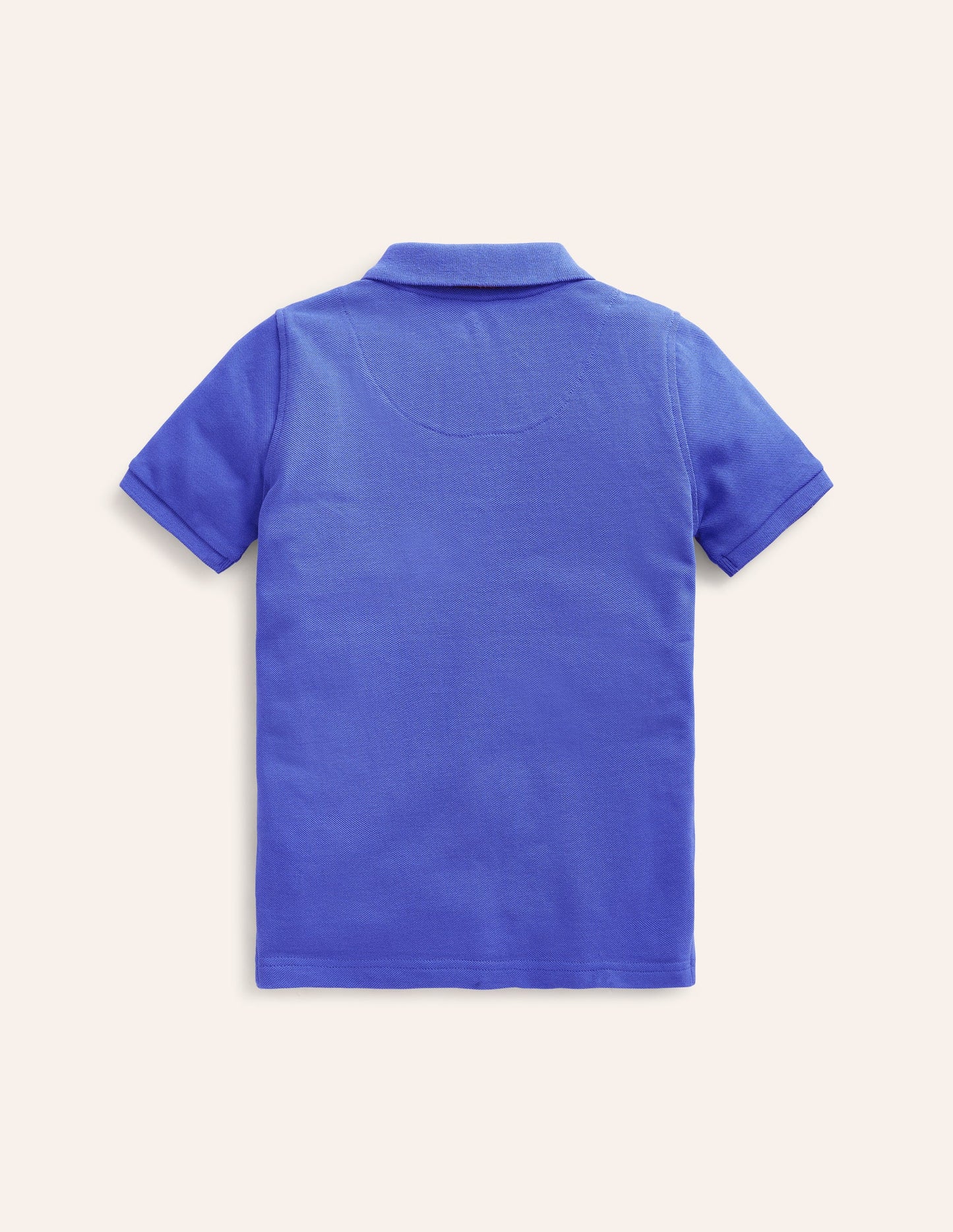 Piqué Polo Shirt-Blue Heron