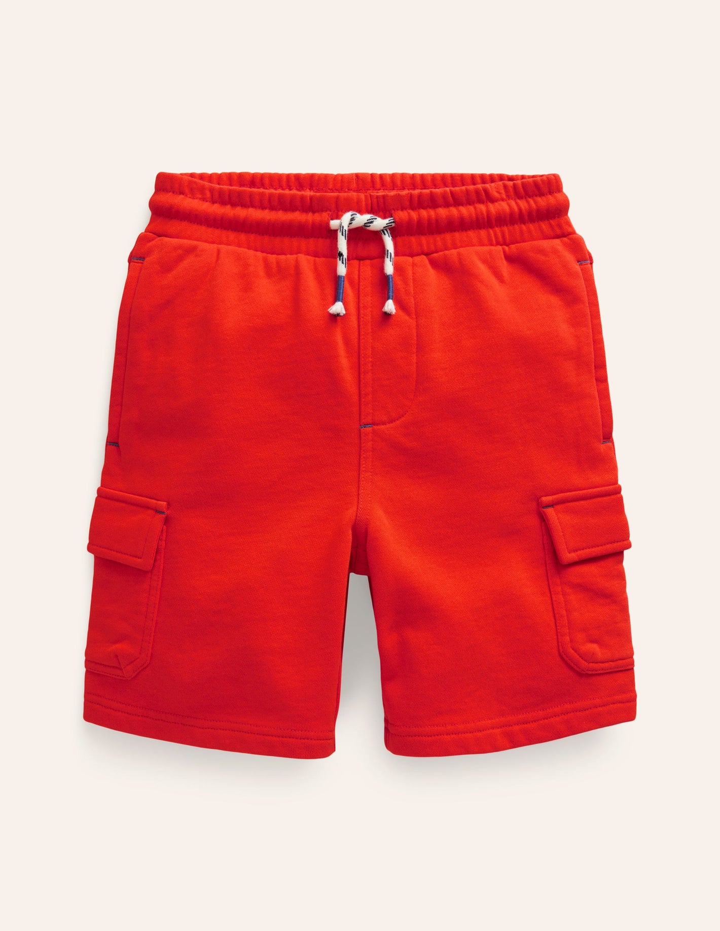 Jersey Cargo Short-Firecracker Red