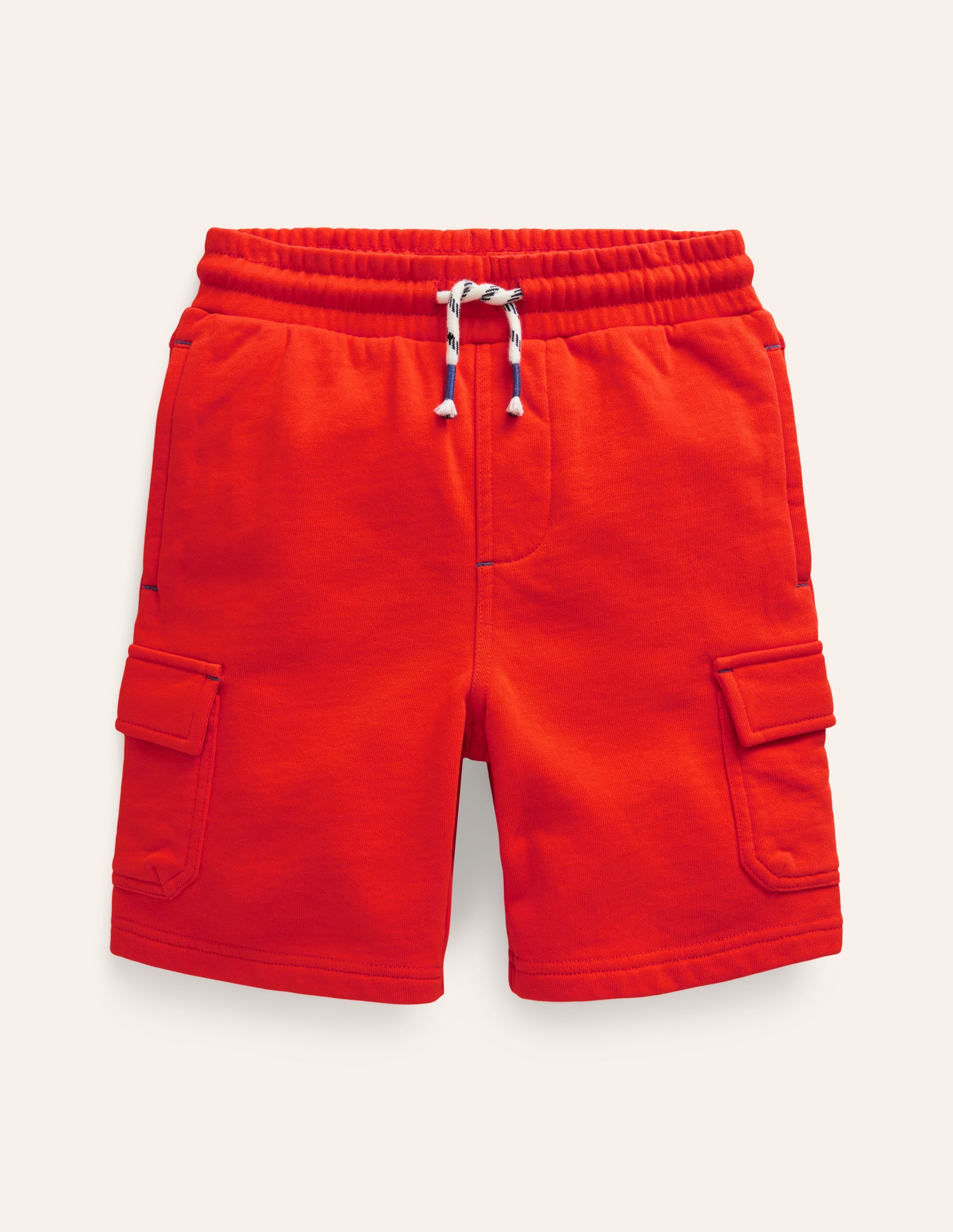 Jersey Cargo Short-Firecracker Red - Image 1