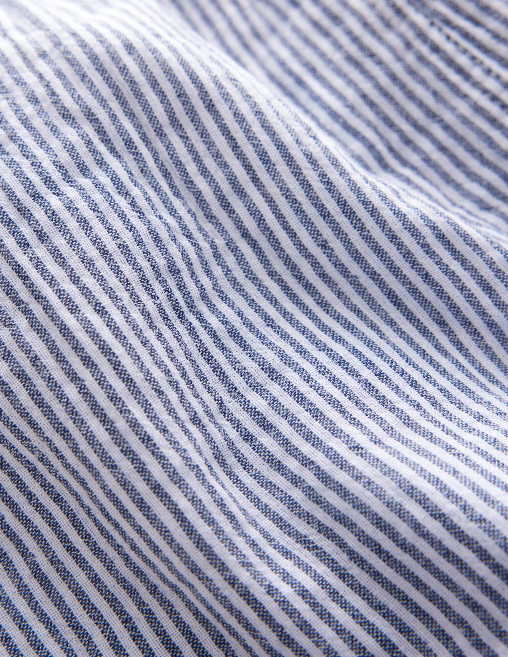 Lightweight Holiday Shorts-College Navy Ticking-3