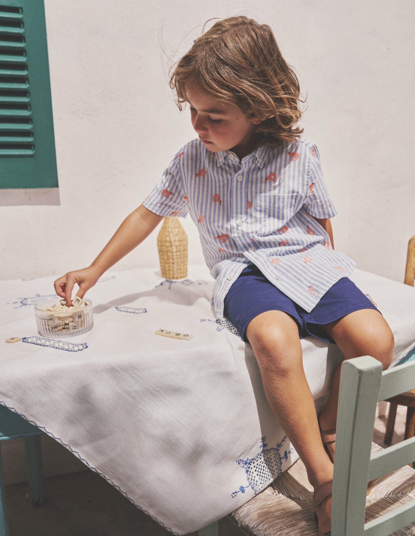 Classic Chino Shorts-College Navy