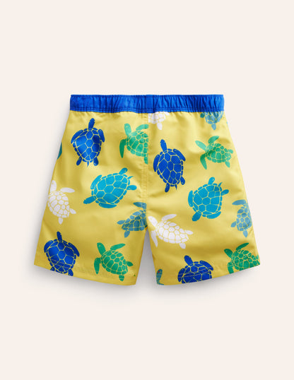Swim Shorts-Yellow Turtles-2