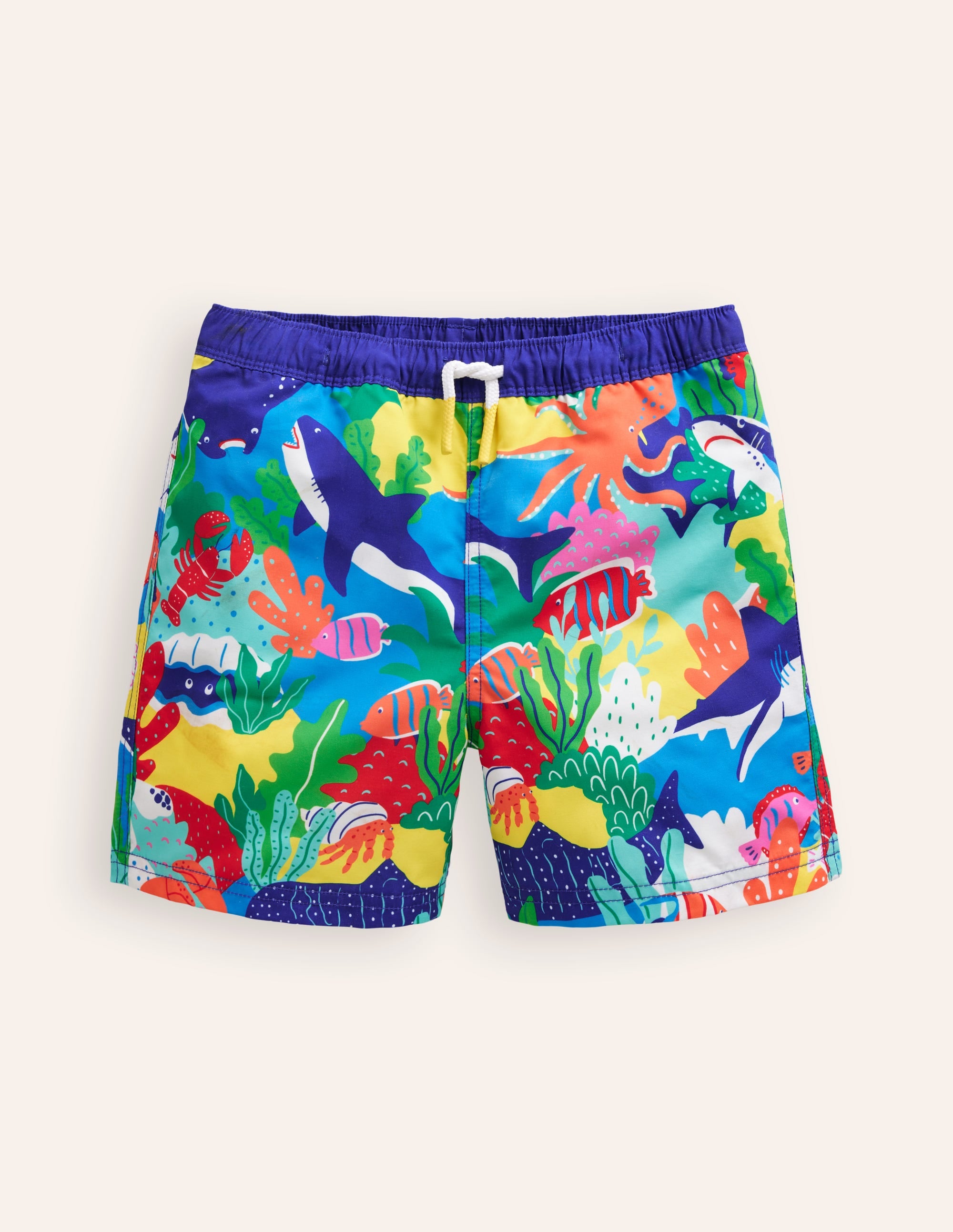 Swim Shorts-Multi Rainbow Reef - Image 1