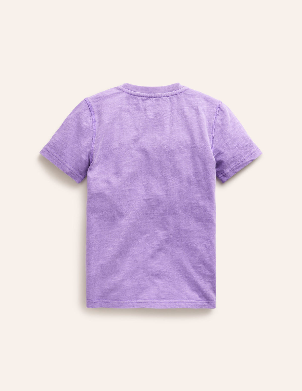 Washed Cotton Henley T-shirt-Soft Lavender-2