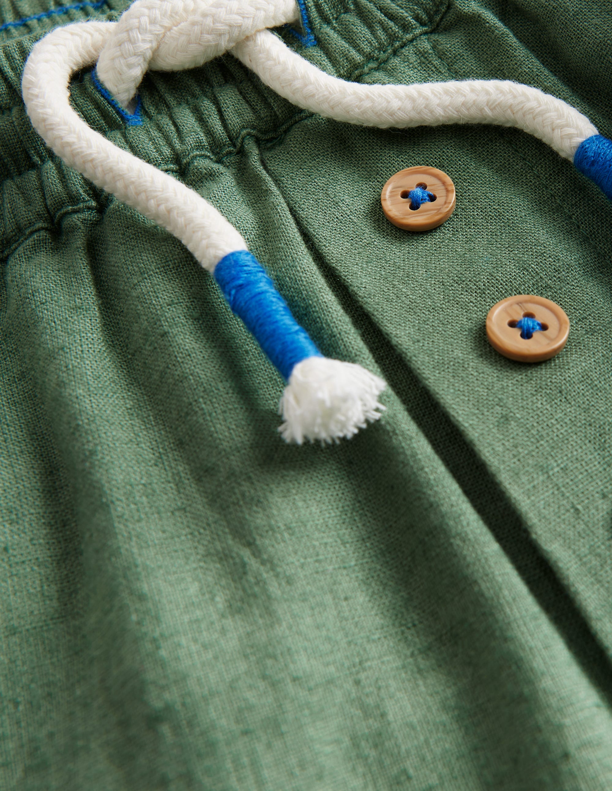 Summer Pull-On Trousers-Rosemary Green - Image 3