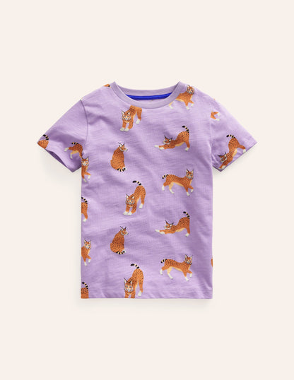 All-over Printed T-Shirt-Parma Violet Lynx-1