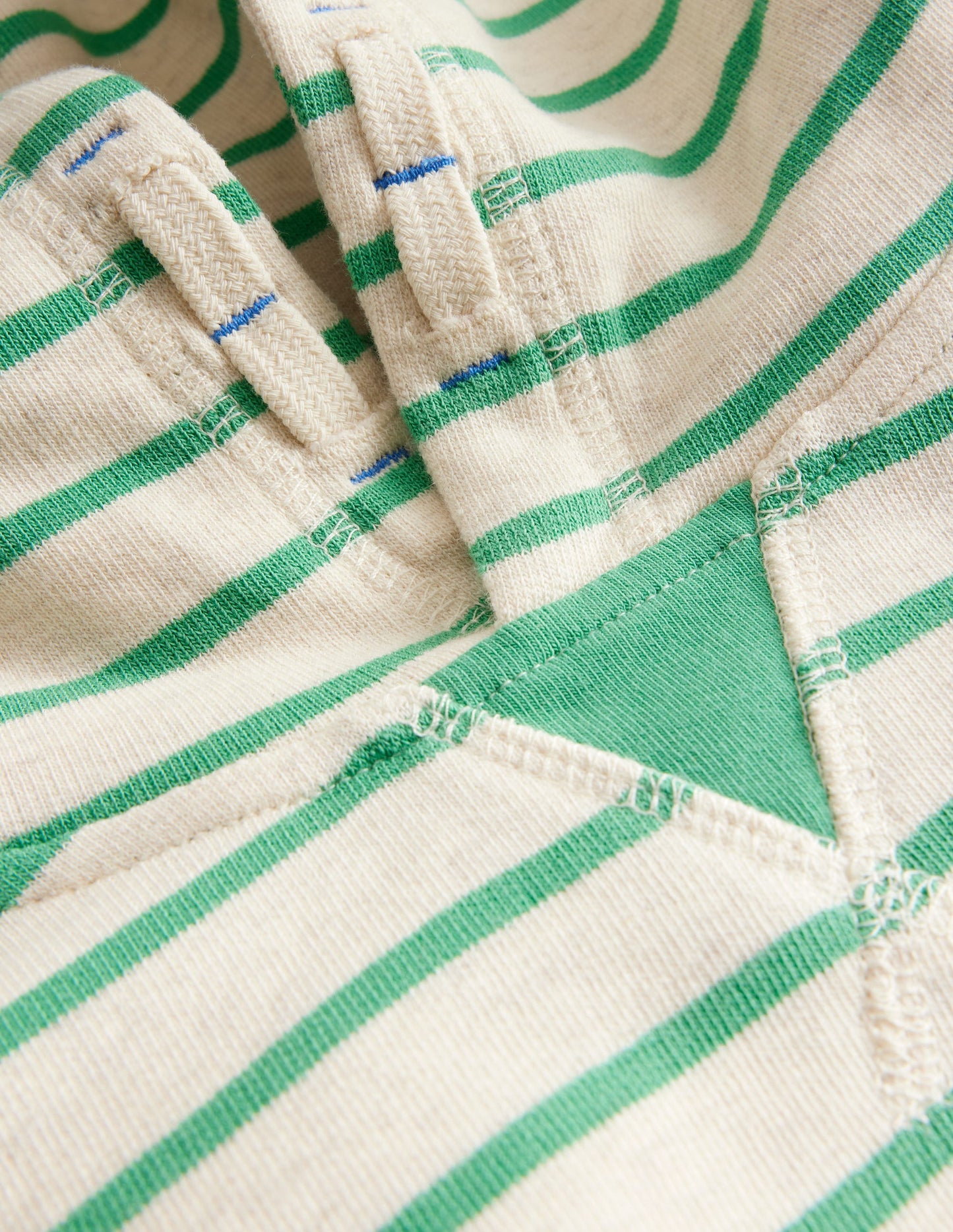 Cosy Relaxed Hoodie-Oatmeal Marl/ Aloe Green