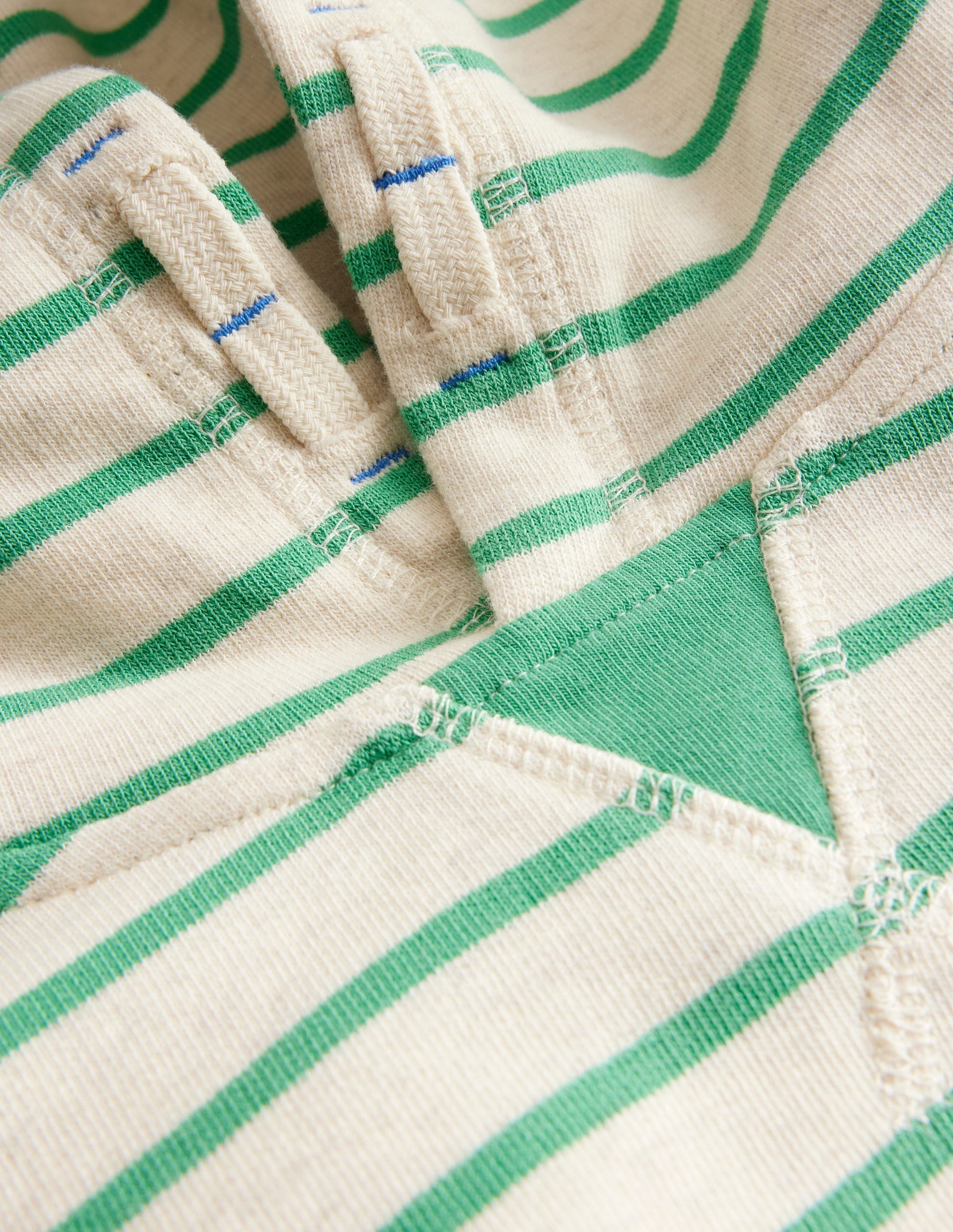 Cosy Relaxed Hoodie-Oatmeal Marl/ Aloe Green-3