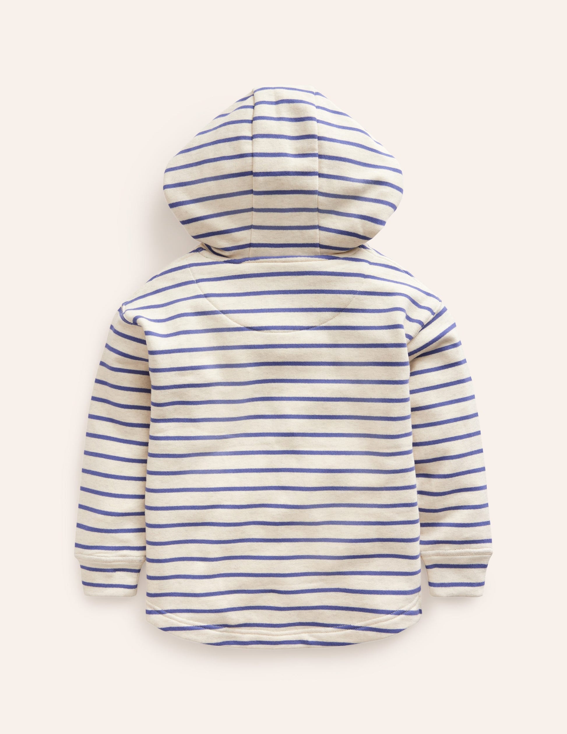 Cosy Relaxed Hoodie-Oatmeal Marl/ Soft Starbaord-2