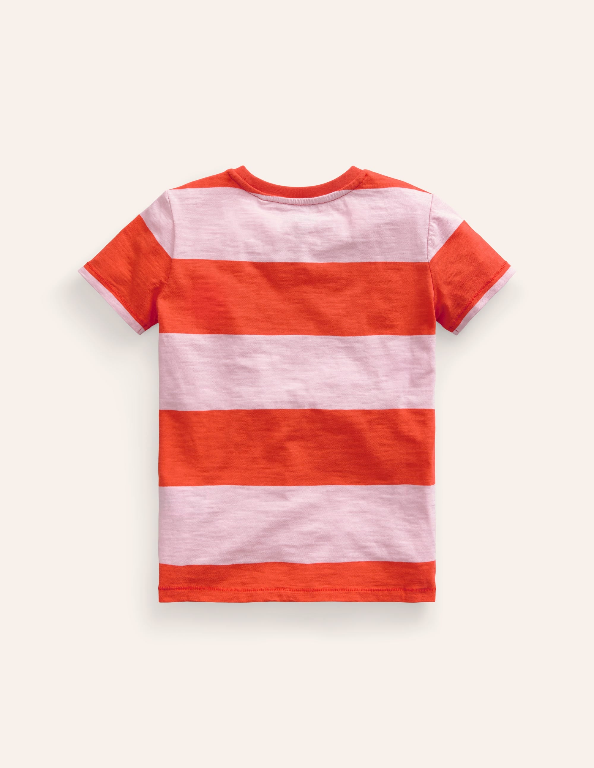 Washed Slub T-shirt-Firecracker/Formica Pink - Image 2