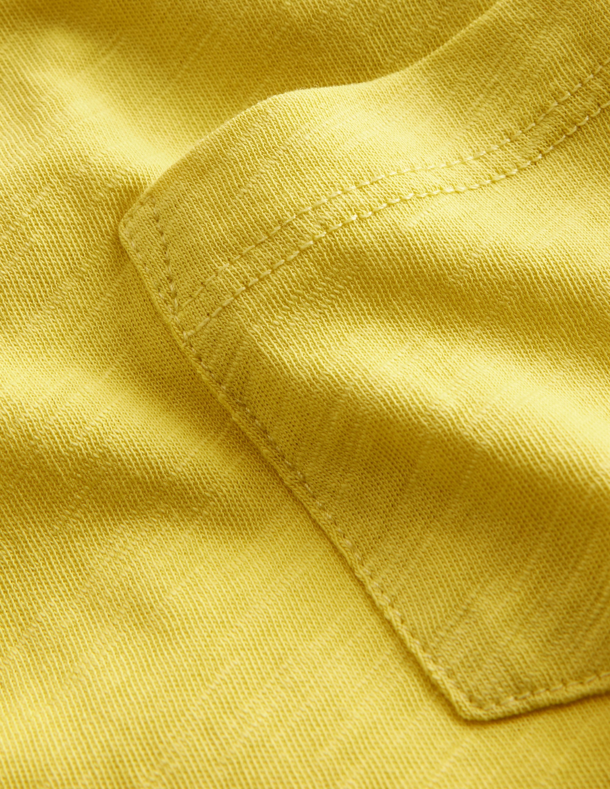 Washed Slub T-shirt-Zest Yellow - Image 3
