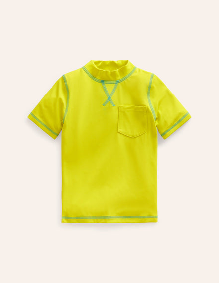 Short Sleeve Rash Vest-Citrus