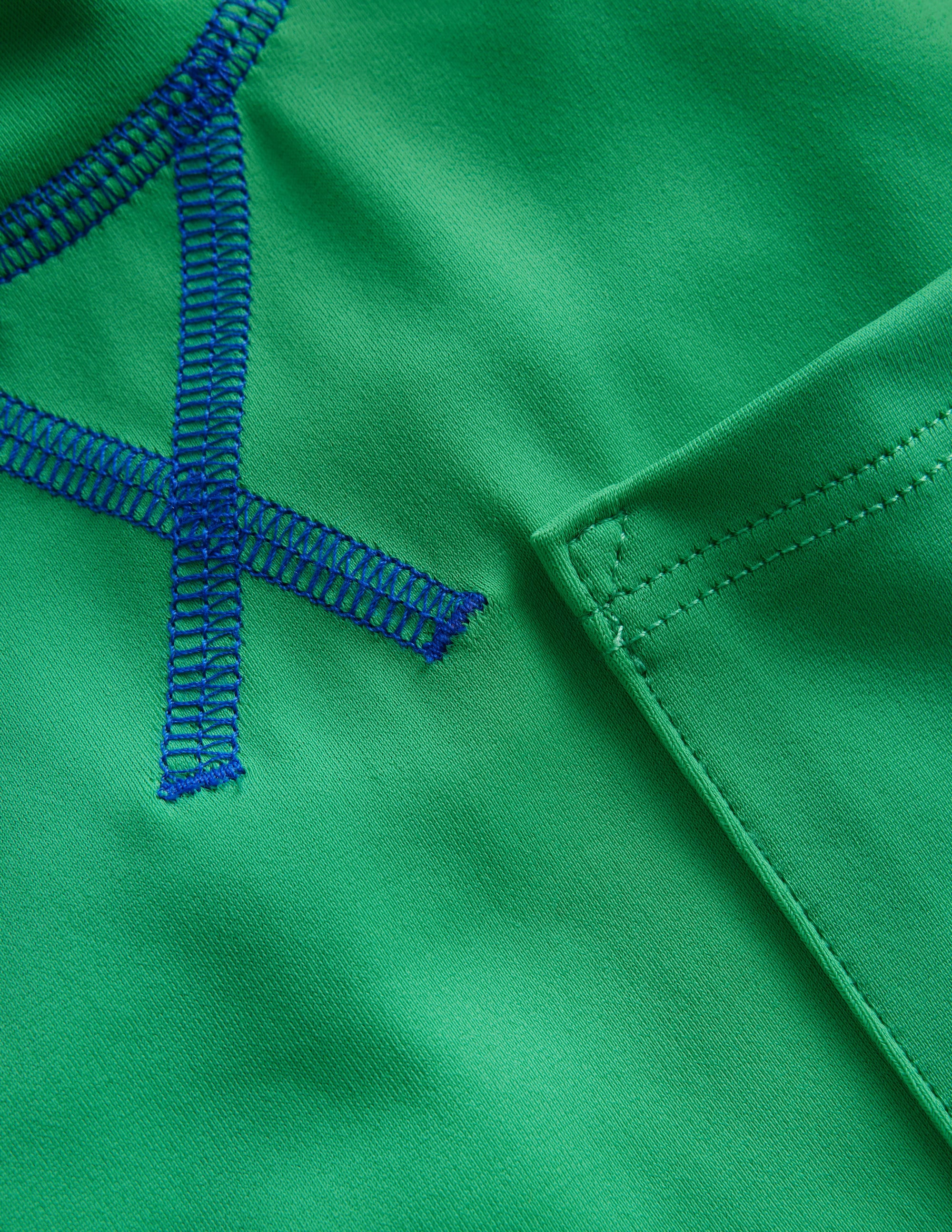 Short Sleeve Rash Vest-Pea Green - Image 3