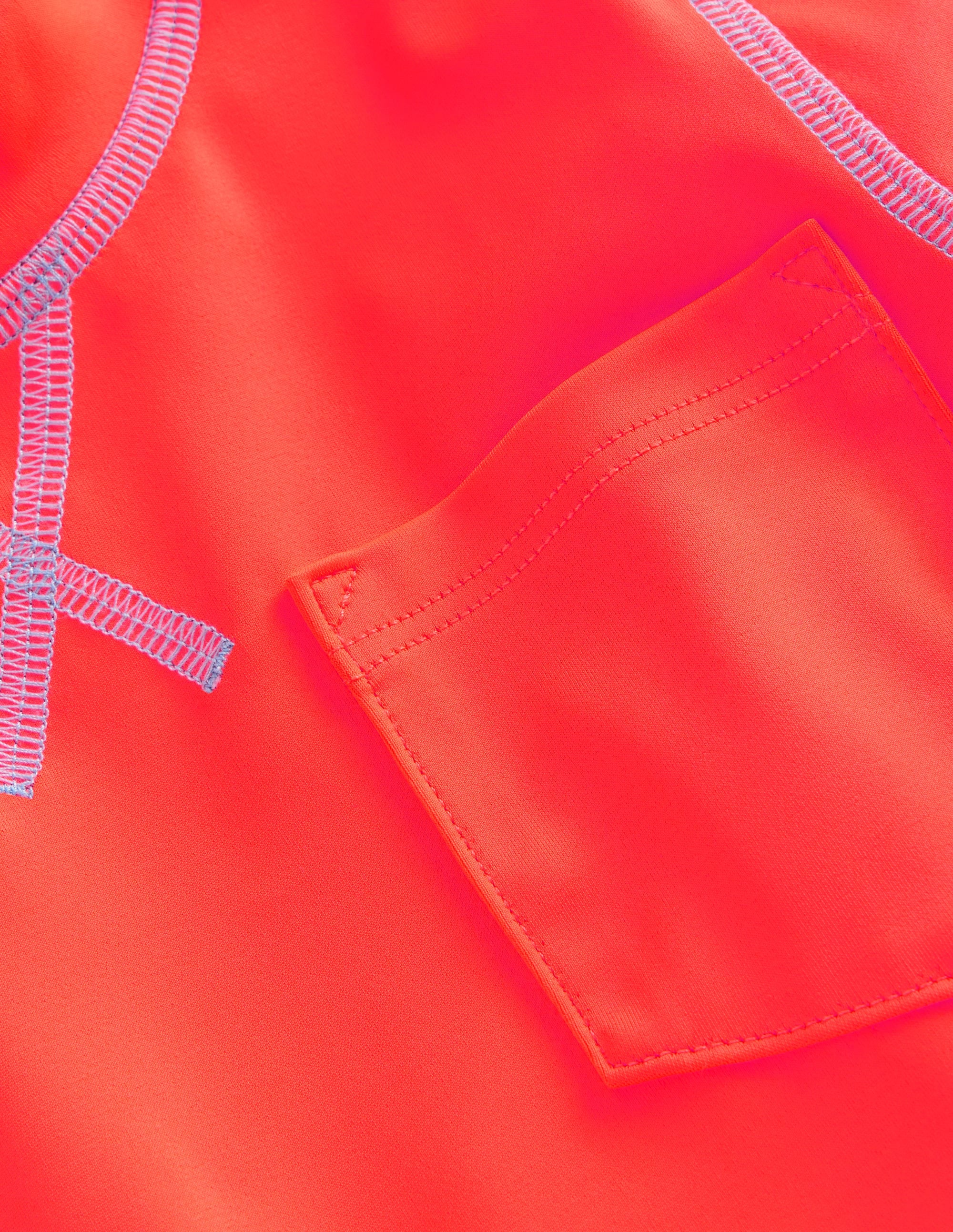 Short Sleeve Rash Vest-Paradise Orange - Image 3