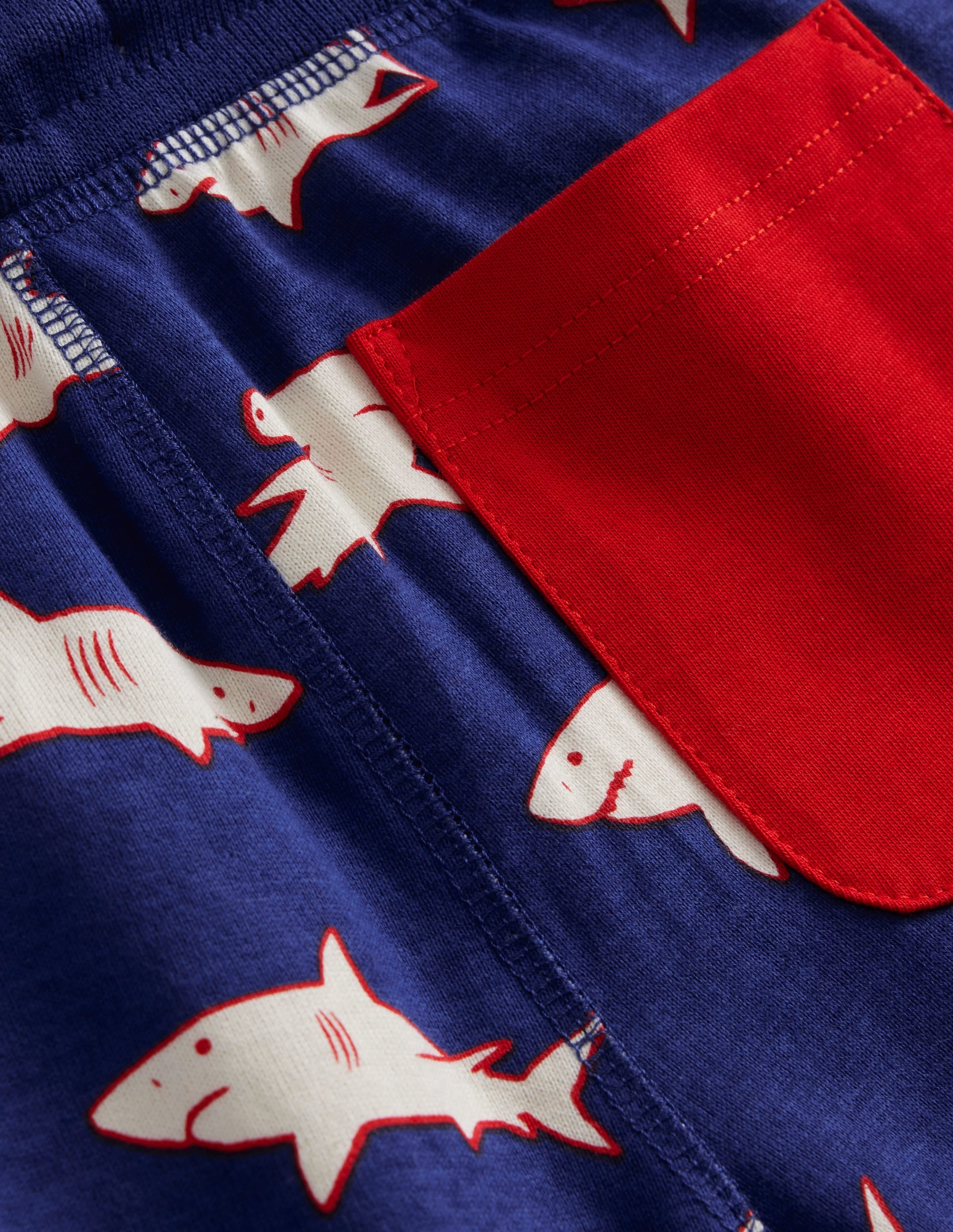 Jersey Baggies-Sapphire Blue Sharks - Image 3