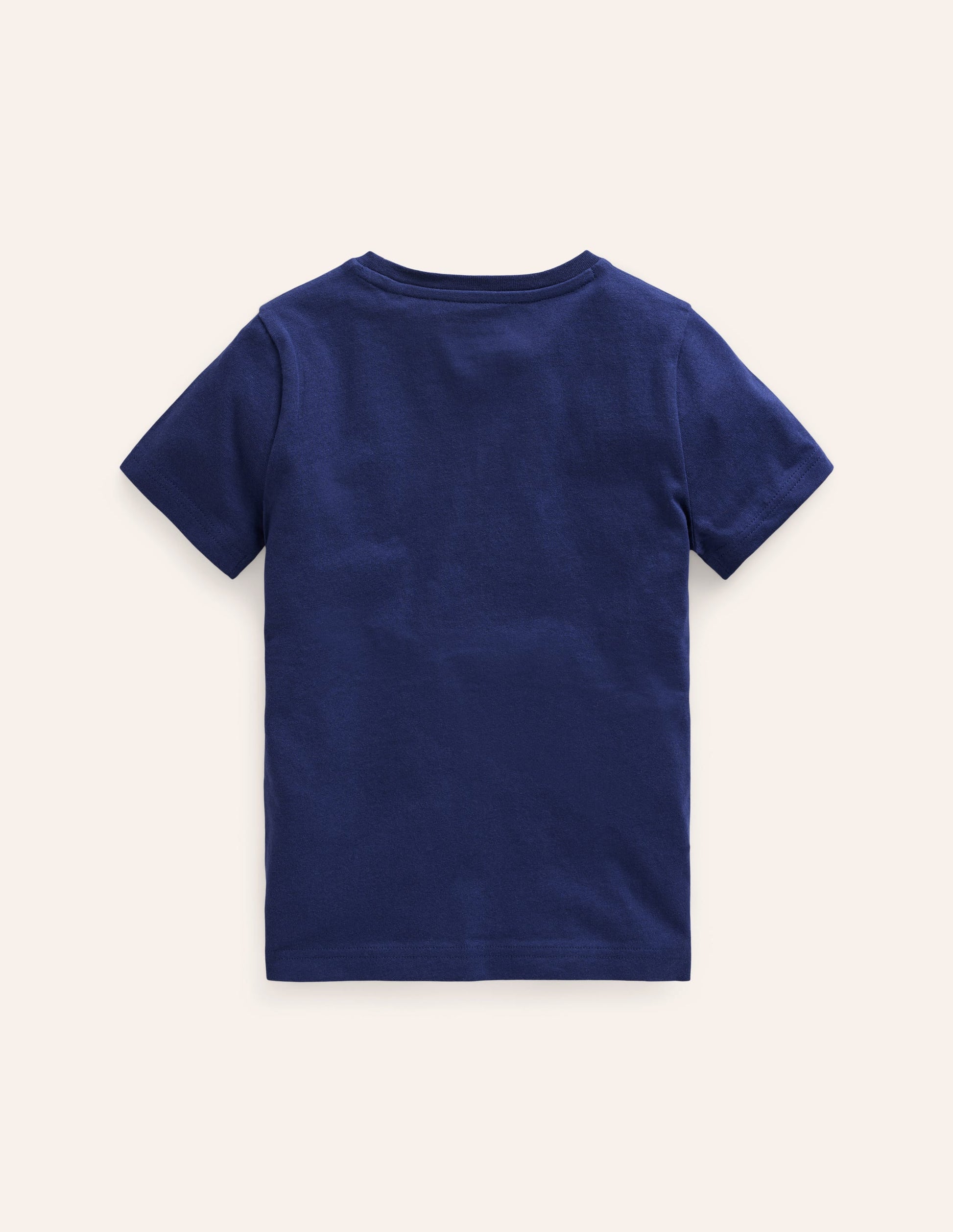 Superstitch Animal T-shirt-College Navy Fennec Fox-2