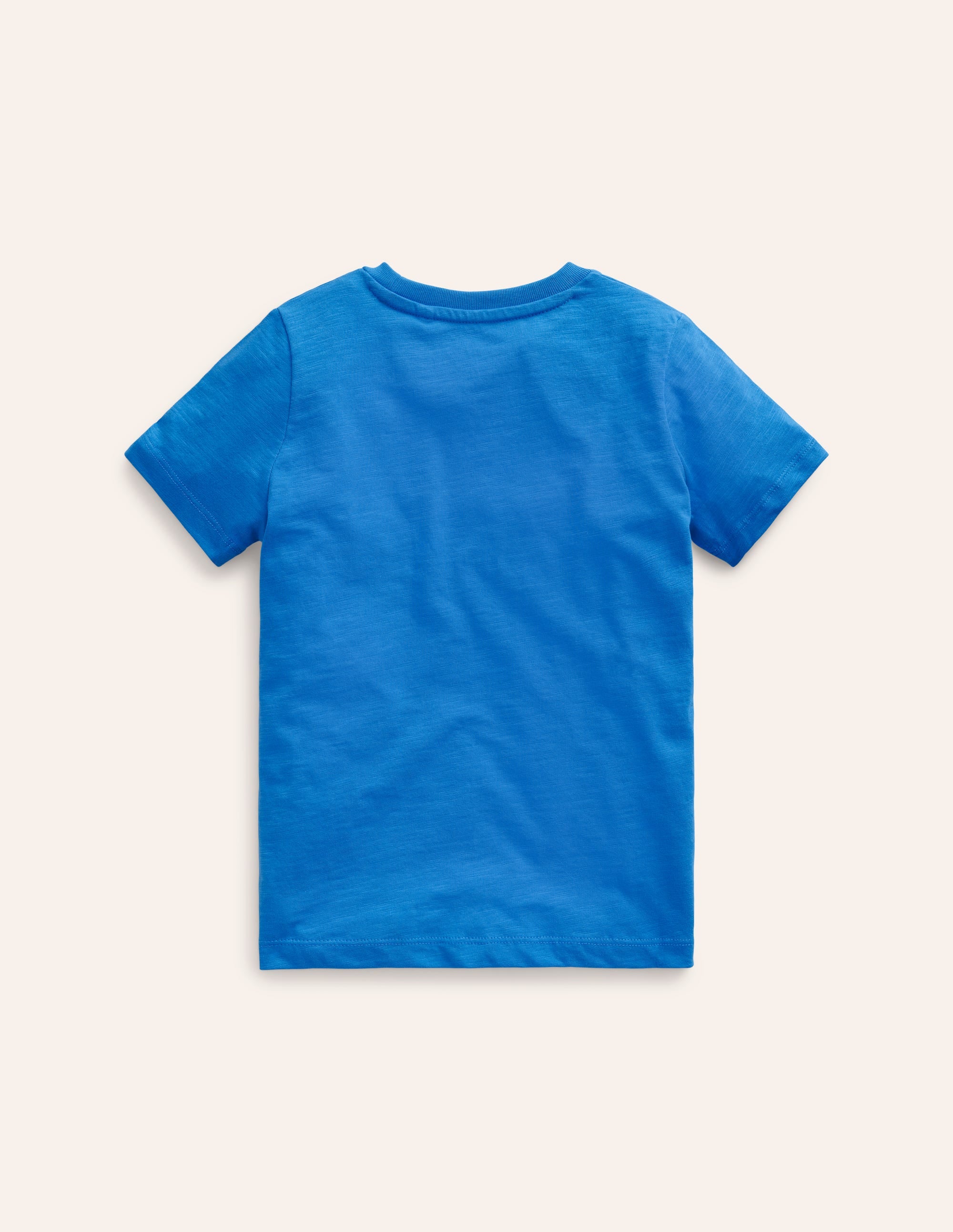 Glow and Foil T-shirt-Greek Blue Fish - Image 2