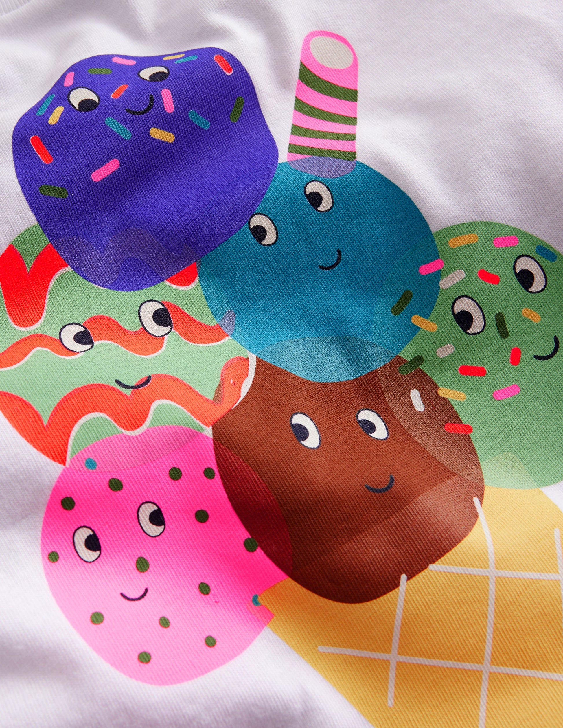 Ice cream T-shirt-White Ice Cream-3