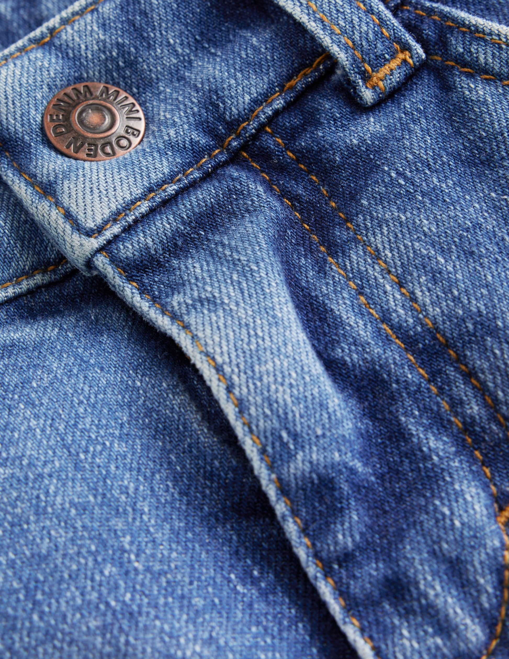 Denim Shorts-Mid Denim-3